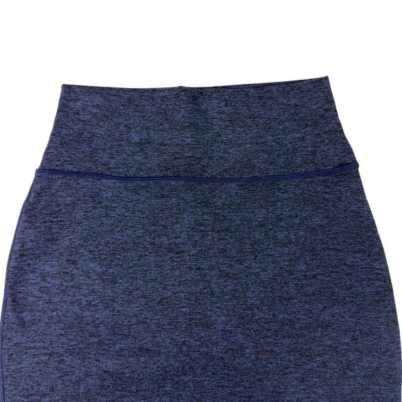 Aerie Offline The Hugger High Rise Blue Midi Skirt Small Real Good Soft Stretch - Picture 3 of 11